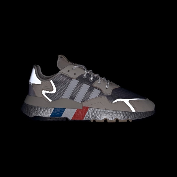 ADIDAS NITE JOGGER SHOES WORN ONCE - Picture 1 of 6